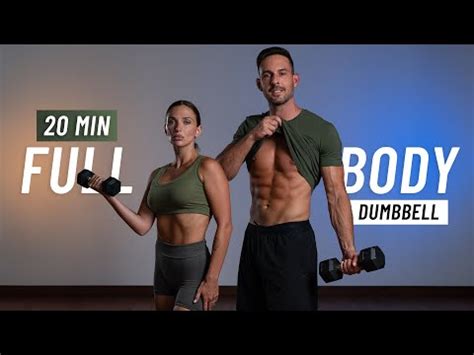 Learn 50 MIN INTENSE FULL BODY HIIT WORKOUT With Dumbbells No Repeats