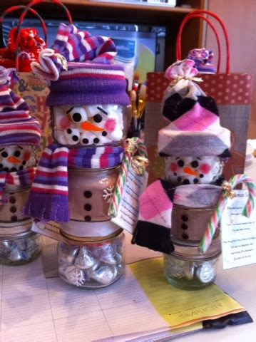 Crafting With Terry Hot Chocolate Snowman Jars