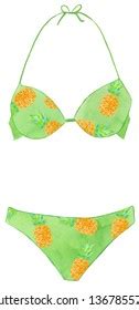 Watercolor Bikini Illustration Stock Illustration Shutterstock