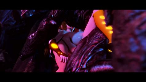 Thressome With Monster Orc And A Big Tits Beauty