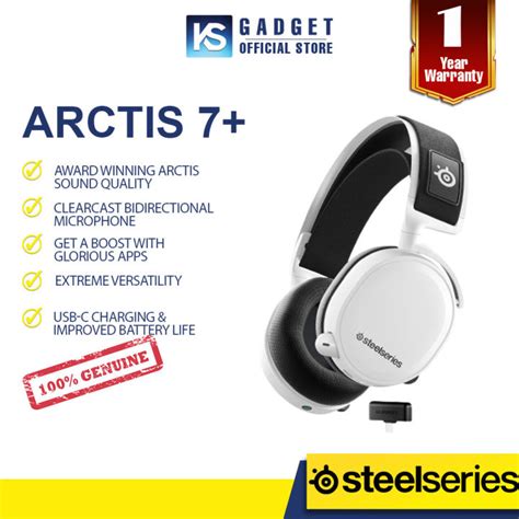 SteelSeries ARCTIS 7+ Lossless Wireless Gaming Headset Compatibility ...