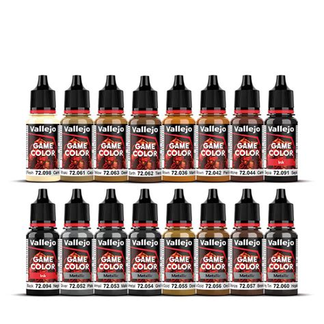 vallejo leather  metal game paint set    canadas largest