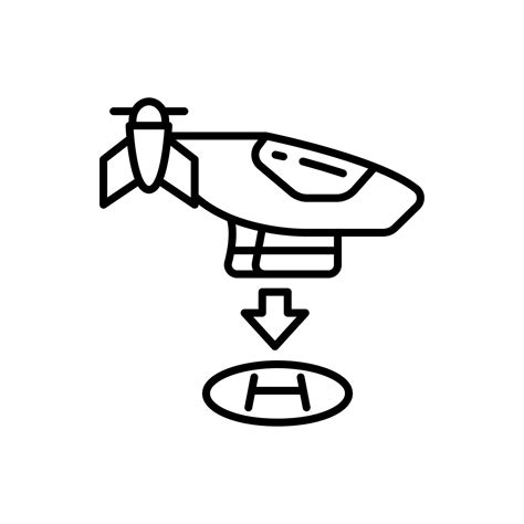 Urban Air Mobility icon in vector. Illustration 24243414 Vector Art at
