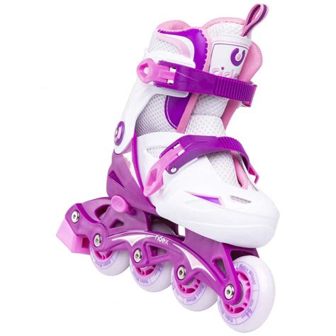Роликовые коньки детские раздвижные Ridex Cricket Purple – Цена в ...