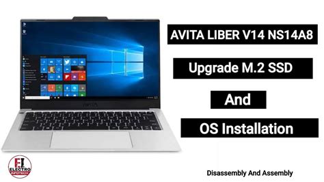 How To Upgrade SSD AVITA LIBER V14 NS14A8 Disassembly And Assembly