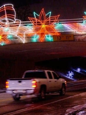 Hines Drive lights up for the holidays