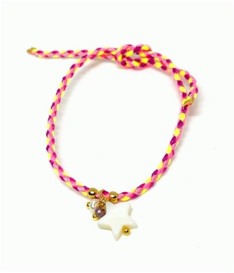 Pulsera Cord N Trenzado Estrella N Car Naccomplementos