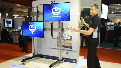 Inavate Av B Tech Showcases System X Videowall Mounts