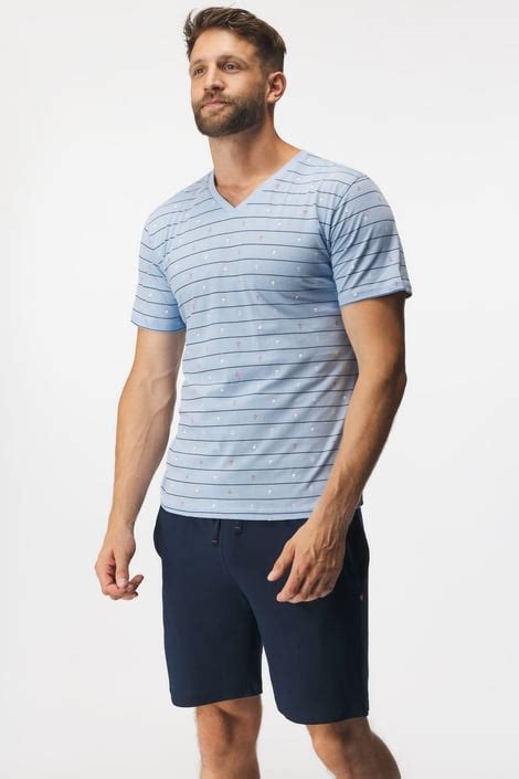 Пижама Blue ocean къса | Astratex.bg