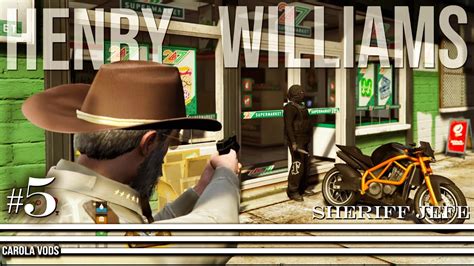 DÍA DE PATRULLA 5 HENRY WILLIAMS JEFE SHERIFF en SPAIN RP GTAV