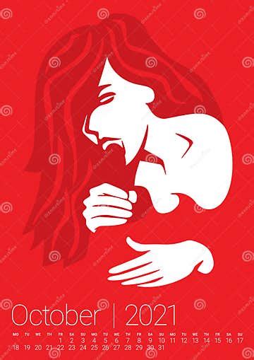 Vector Erotic Calendar stock vector. Illustration of flat - 201443004