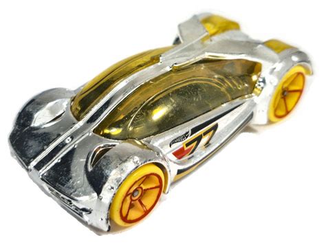 IRIDIUM Hot Wheels Kovový model auta MJ E Stříbrná