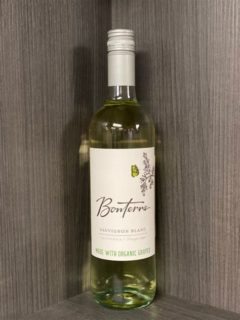 Bonterra Sauvignon Blanc 2020 750 Ml Glendale Liquor Store