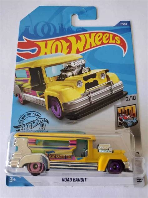 Amazon Hot Wheels Hw Metro Road Bandit Yellow Toys Games
