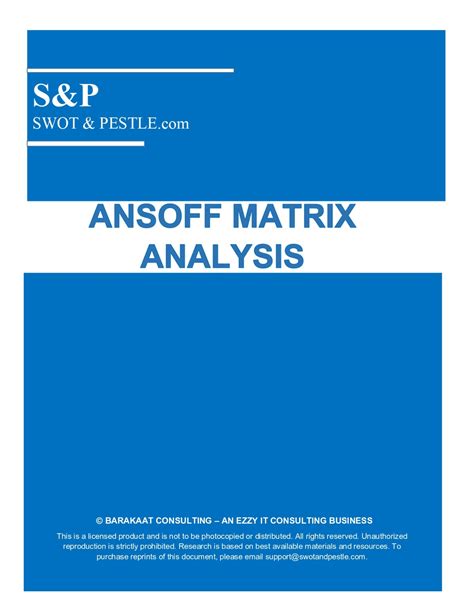 Unilever Swot And Pestle Analysis Swot And Pestle