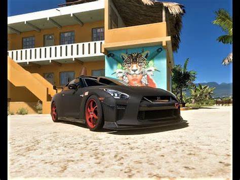 Forza Horizon 5 Easy Earn 3 Stars At Avenida Speed Trap Nissan GT R