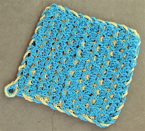 Ravelry Potholder Hot And Cold Pattern By Angelika Angelinasknits On Ravelry