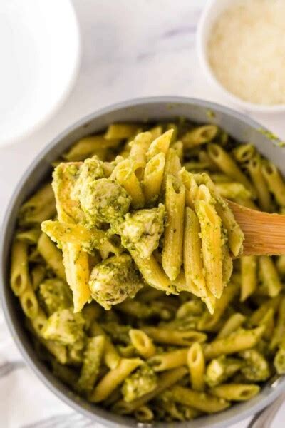 Chicken Pesto Pasta Bless This Mess