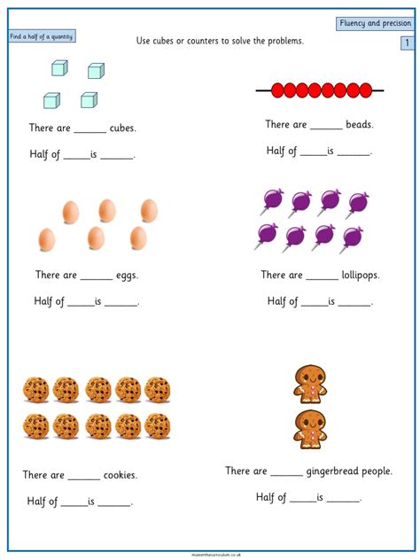 Halves 1st Grade Math Worksheet Greatschools Fraction Worksheets For Year 1 Age 5 6 Urbrainy