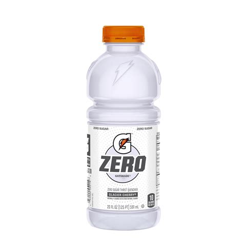 gatorade  sugar thirst quencher glacier cherry  oz bottles
