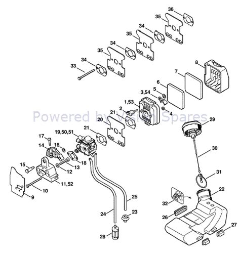 Stihl Fs R Parts List Diagram