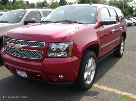 Crystal Red Tintcoat Chevrolet Tahoe Ltz X Photo