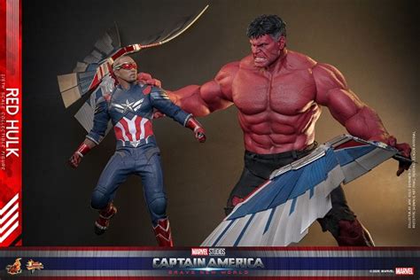 Hot Toys lança finalmente a figura do Hulk Vermelho do filme Capitão América Admirável Mundo