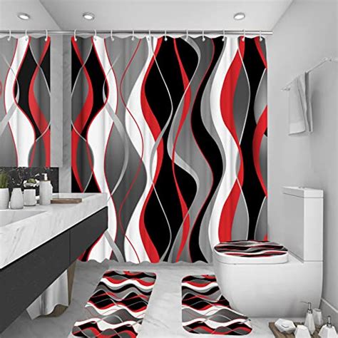 Best Red And Black Bathroom Set: A Stylish And Elegant Way To Update Your Bathroom