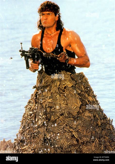 Hot Shots Part Deux Year 1993 USA Charlie Sheen Director Jim Abrahams Stock Photo Alamy