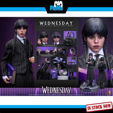 Hot Toys TMS135 Wednesday 1 6th Scale Wednesday Collectible Figure Ready Stock Shopee