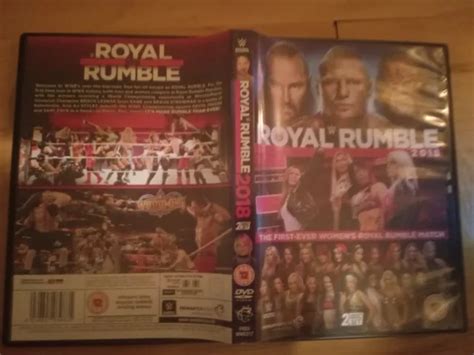 Wrestling Dvd Wwe Royal Rumble 2018 Deutsch Tna Wwf Wcw Aew Ecw Wxw Nwa