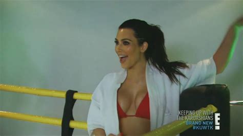 Naked Kim Kardashian West In Keeping Up With The Kardashians