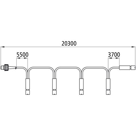 ASPÖCK SML Kette pol ASS Buchse x pol ASS Stift OEM