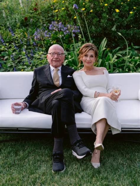 Rupert Murdoch News Corp Mogul Weds For The Fifth Time Marries Elena Zhukova At His Los