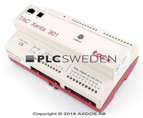 Schneider Electric TAC Xenta 301 (TACXENTA301) - Axdos AB | PLCSWEDEN ...