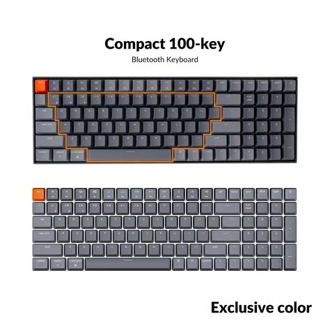 Buy Keychron K Hot Swappable Wireless Bluetooth Usb Wired Mechanical Gaming Keyboard