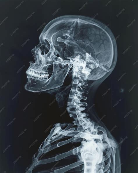 Premium Photo | A captivating Xray reveals the intricate details of a