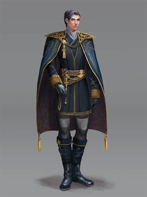 Exotic Noble Npc Rpg Dnd Dandd Fantasy World By Wonmi Choi