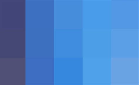ide populer  palet warna biru