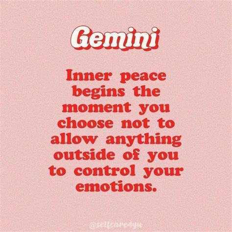 The Advice for Gemini | Inner peace, Gemini, Zodiac posts