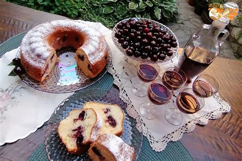 Кекс с череши