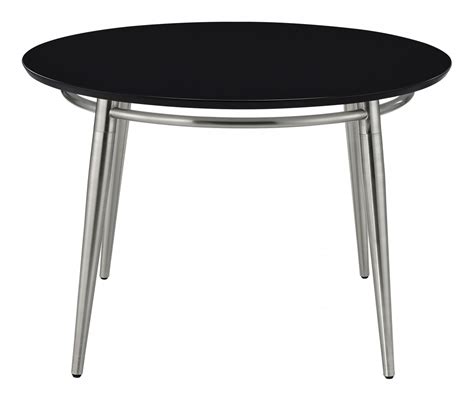 Black Round Coffee Table Brooklyn By Office Star Products