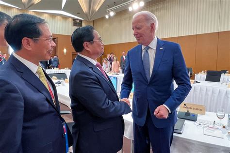 Thủ tướng Phạm Minh Chính gặp Tổng thống Mỹ Joe Biden thúc đẩy quan hệ