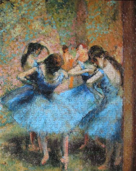 Blue Dancers Trefl Puzzles Trefl Puzzles Poland Edgar D Flickr