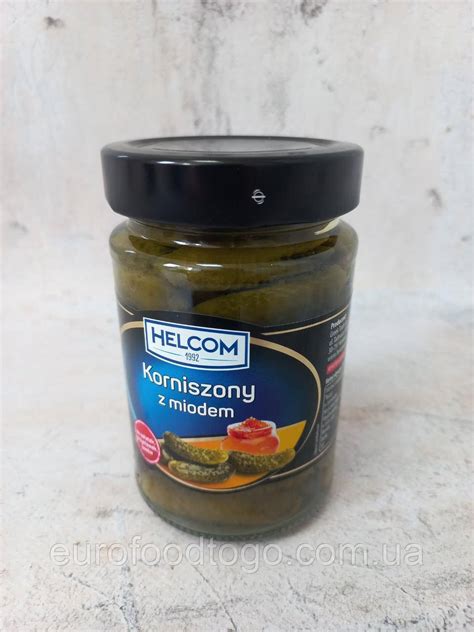 Корнишоны маринованные с мёдом Helcom Korniszony z miodem (ID ...