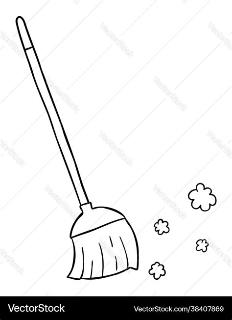 Broom Cleaning Clipart