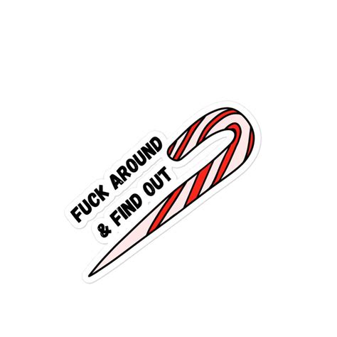 Fuck Around And Find Out Fafo Sticker Etsy