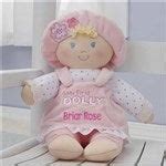 Embroidered My First Brunette Baby Doll By Baby Gund