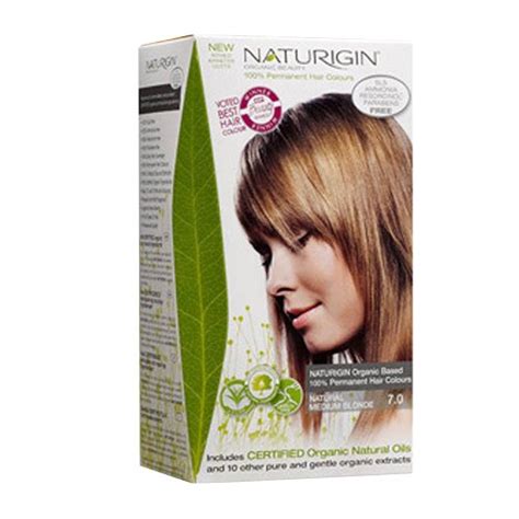 Naturigin Permanent Hair Color Natural Blonde Medium Essential Organic Great Organic