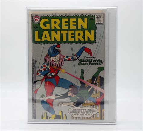 Green Lantern Comic Book Menace Of The Giant Puppet Dc